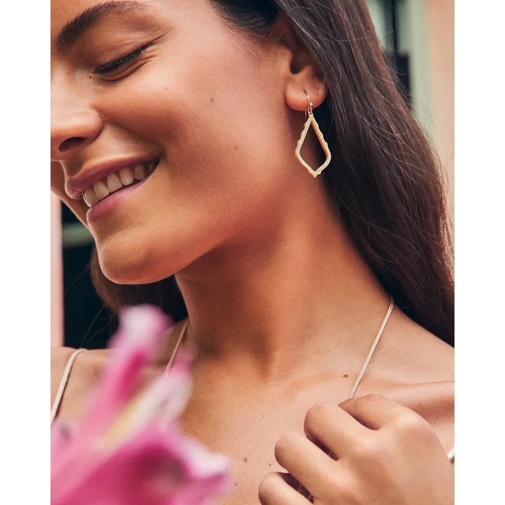 Kendra Scott Sophia Drop Earrings in Gold - Picture 5 of 5